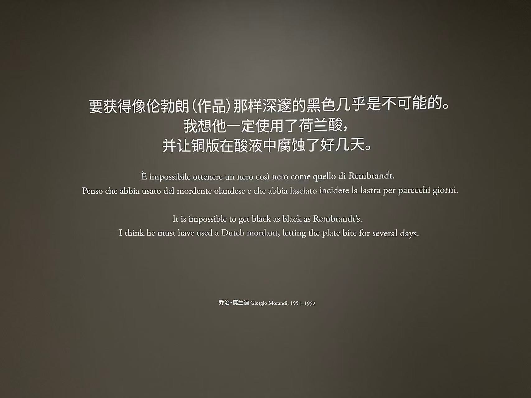 浦东美术馆莫兰迪展版画展厅