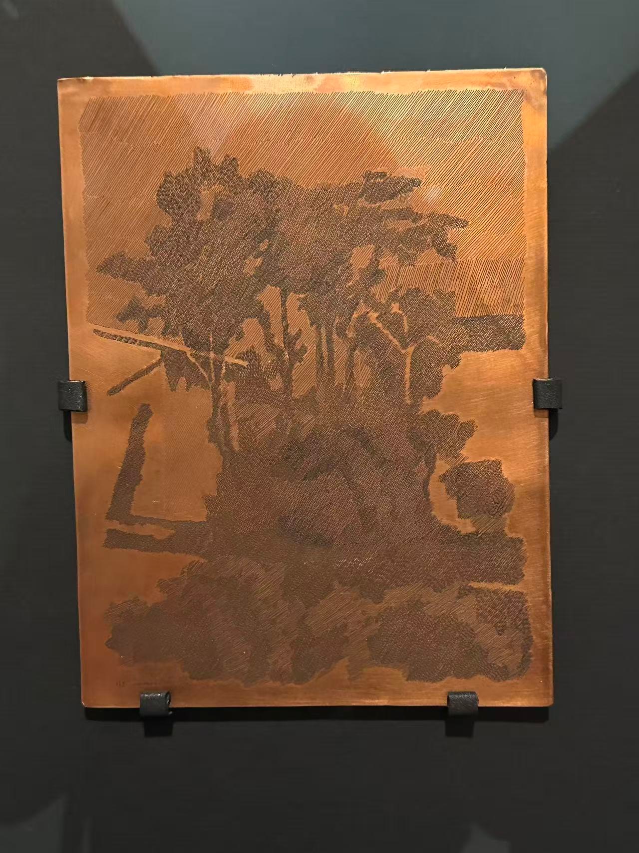 浦东美术馆莫兰迪展版画细节